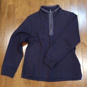 Navy Pullover Sweatshirt